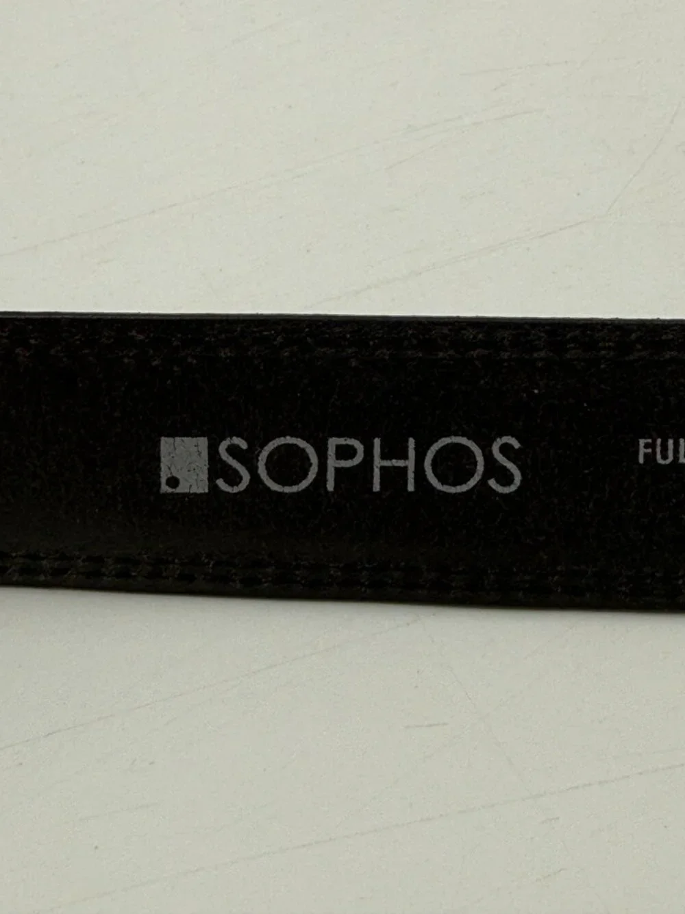 Sophos Full Grain Leather Belt Men's Size M 35